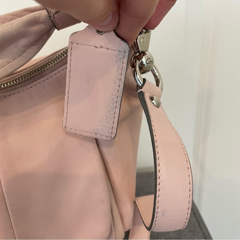 COACH Kristin Hobo Bag Convertible Crossbody - Pink - Picture 6 of 16